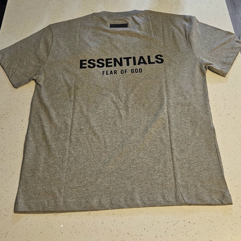 Fear of God Essentials Gray T-Shirt